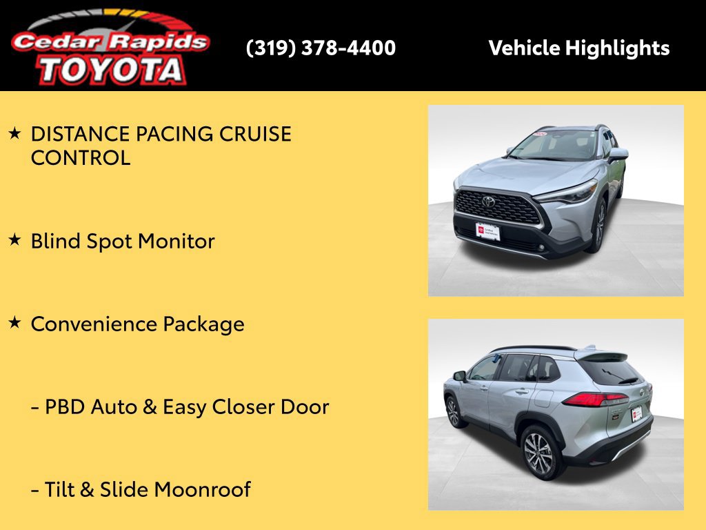 Certified 2024 Toyota Corolla Cross XLE w/ Convenience Package AWD/4WD image 26