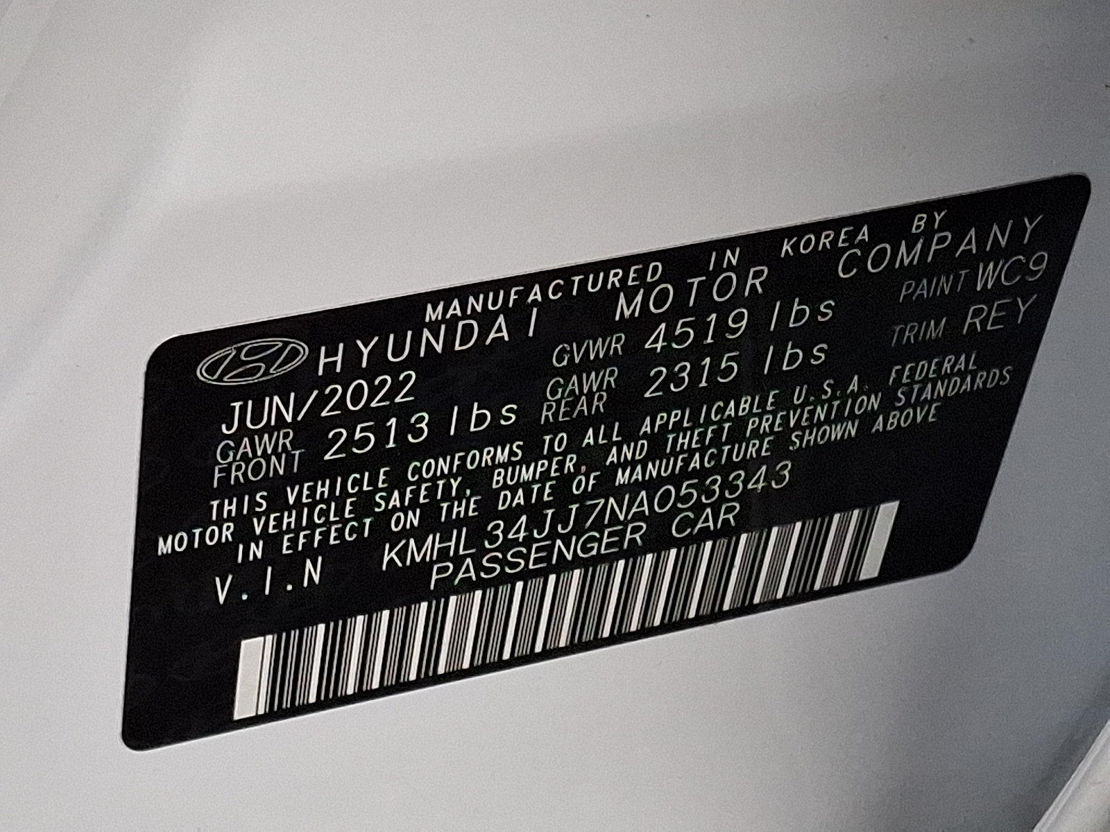 Certified 2022 Hyundai Sonata SEL w/ Cargo Package FWD image 29