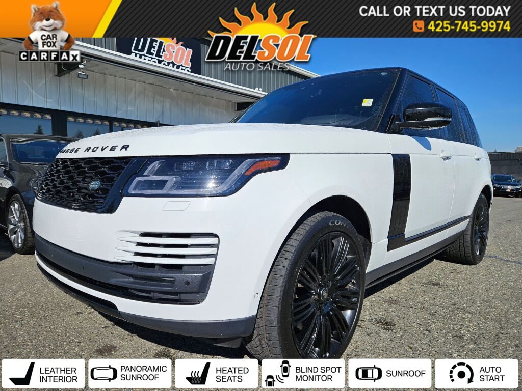 Used 2019 Land Rover Range Rover Supercharged