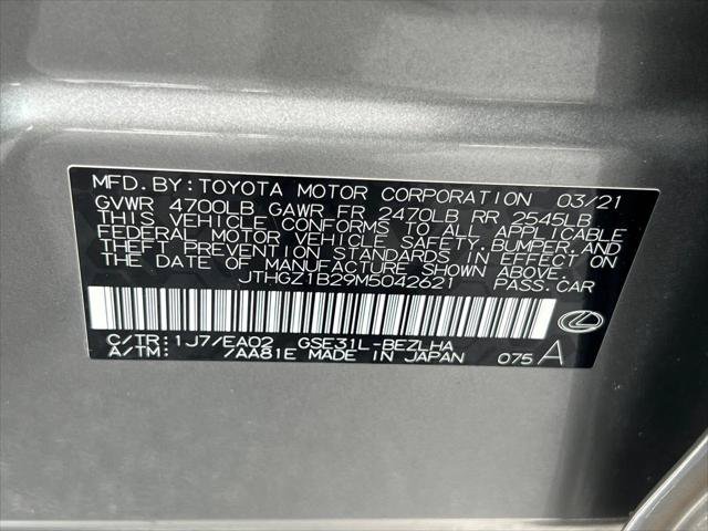 Certified 2021 Lexus IS 350 F Sport w/ Navigation Package RWD image 33