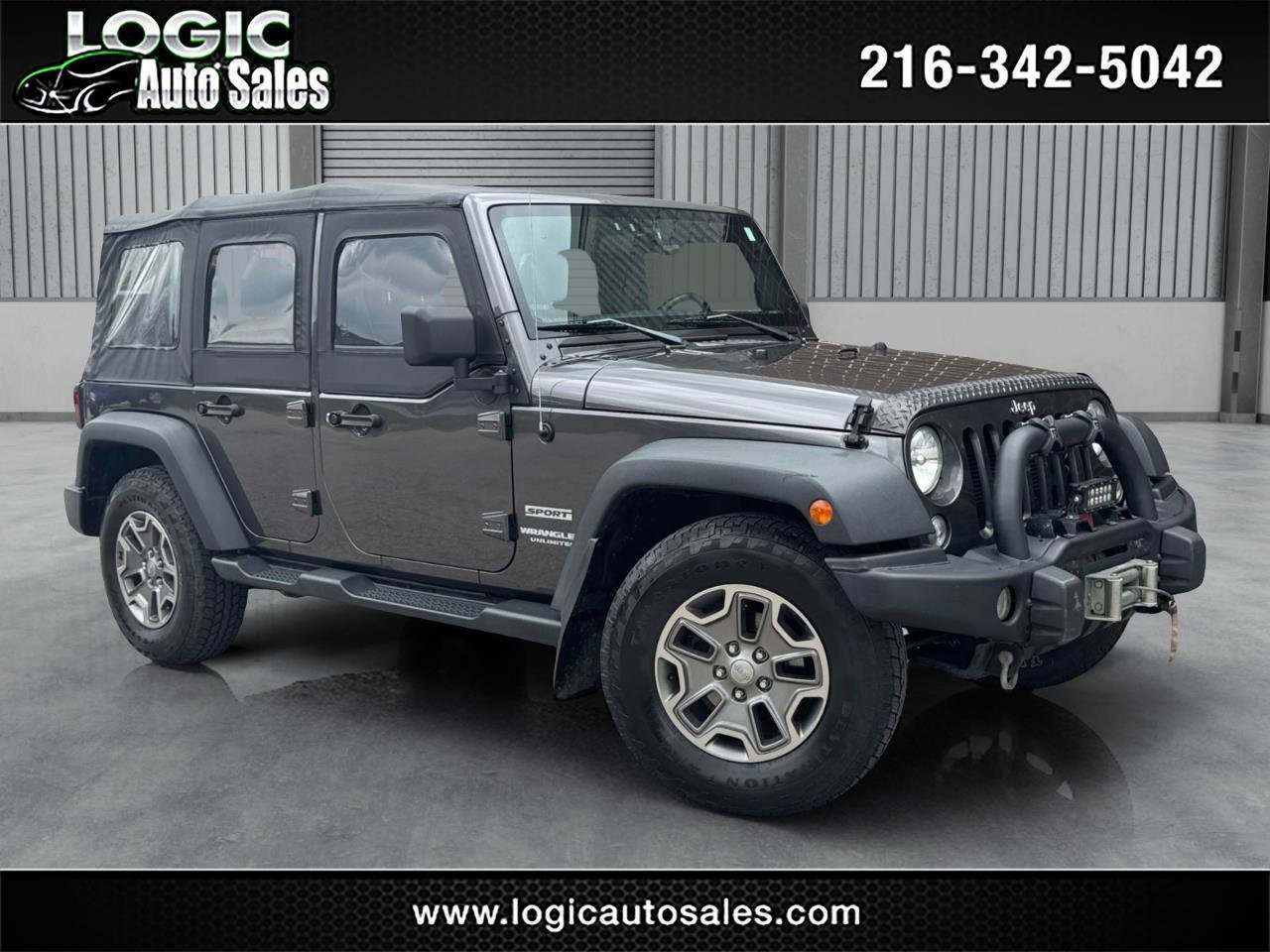 Used 2016 Jeep Wrangler Unlimited Sport w/ Connectivity Group