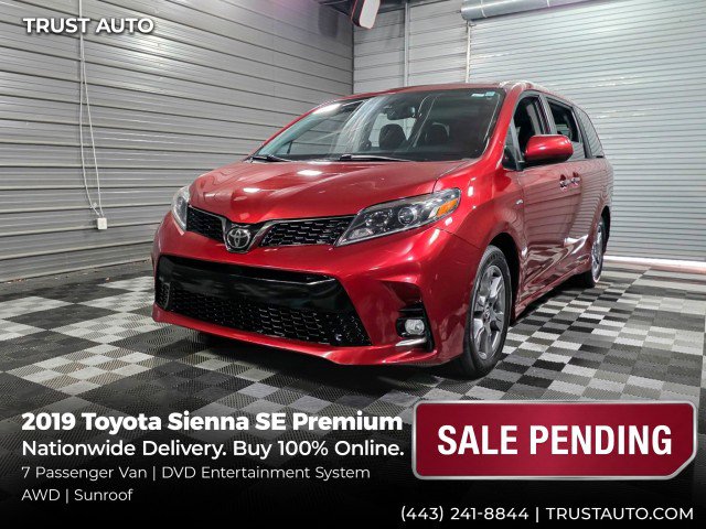 Used 2019 Toyota Sienna SE Premium