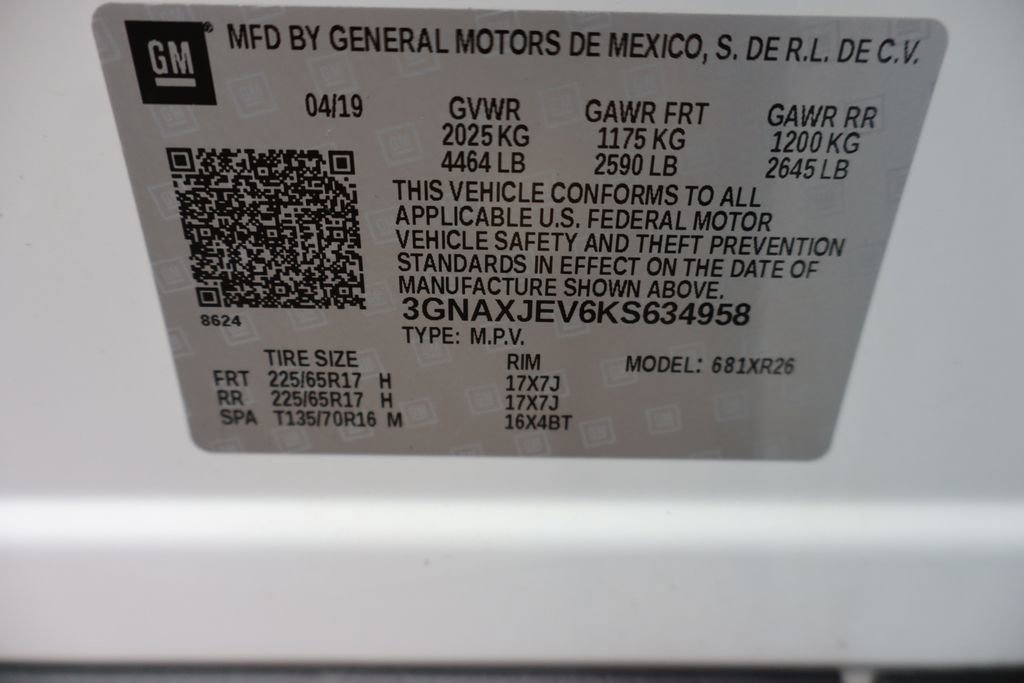 Used 2019 Chevrolet Equinox LT image 34