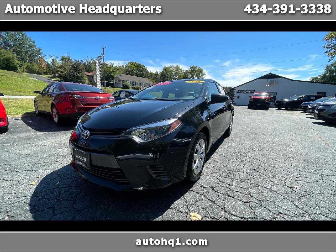 Used 2016 Toyota Corolla LE