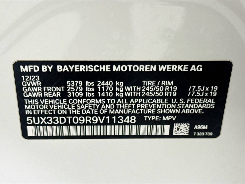 Used 2024 BMW X4 xDrive30i w/ Premium Package AWD/4WD image 34