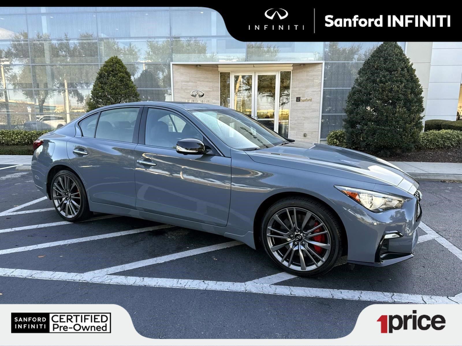 Certified 2024 INFINITI Q50 Red Sport 400 image 1