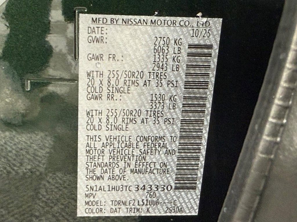 New 2026 INFINITI QX60 Autograph w/ Dark Cargo Package image 32