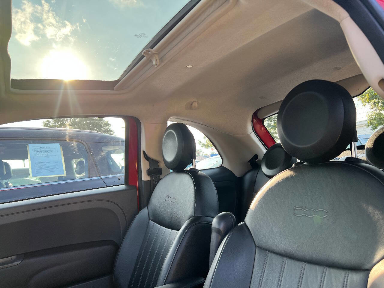 Used 2015 FIAT 500 Lounge w/ Luxury Leather Package image 16