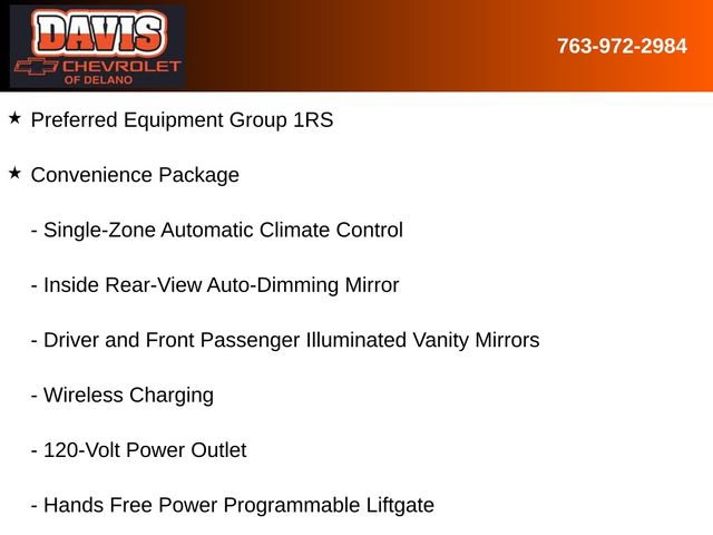 New 2026 Chevrolet TrailBlazer RS w/ Convenience Package AWD/4WD image 5