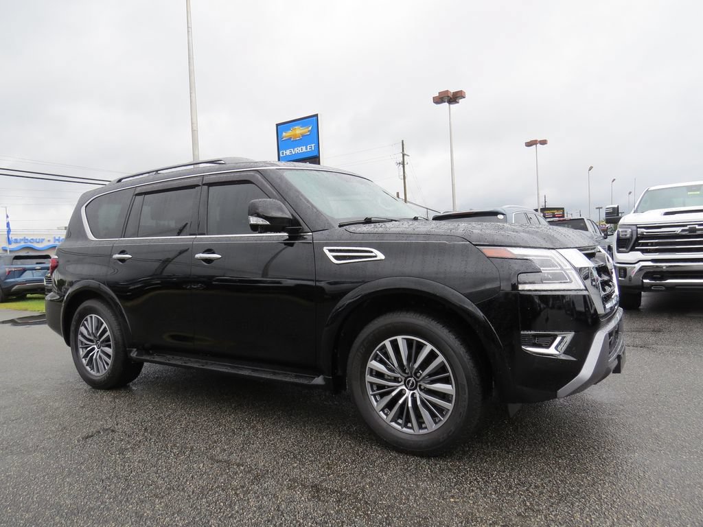 Used 2023 Nissan Armada SL w/ Captain's Chairs Package