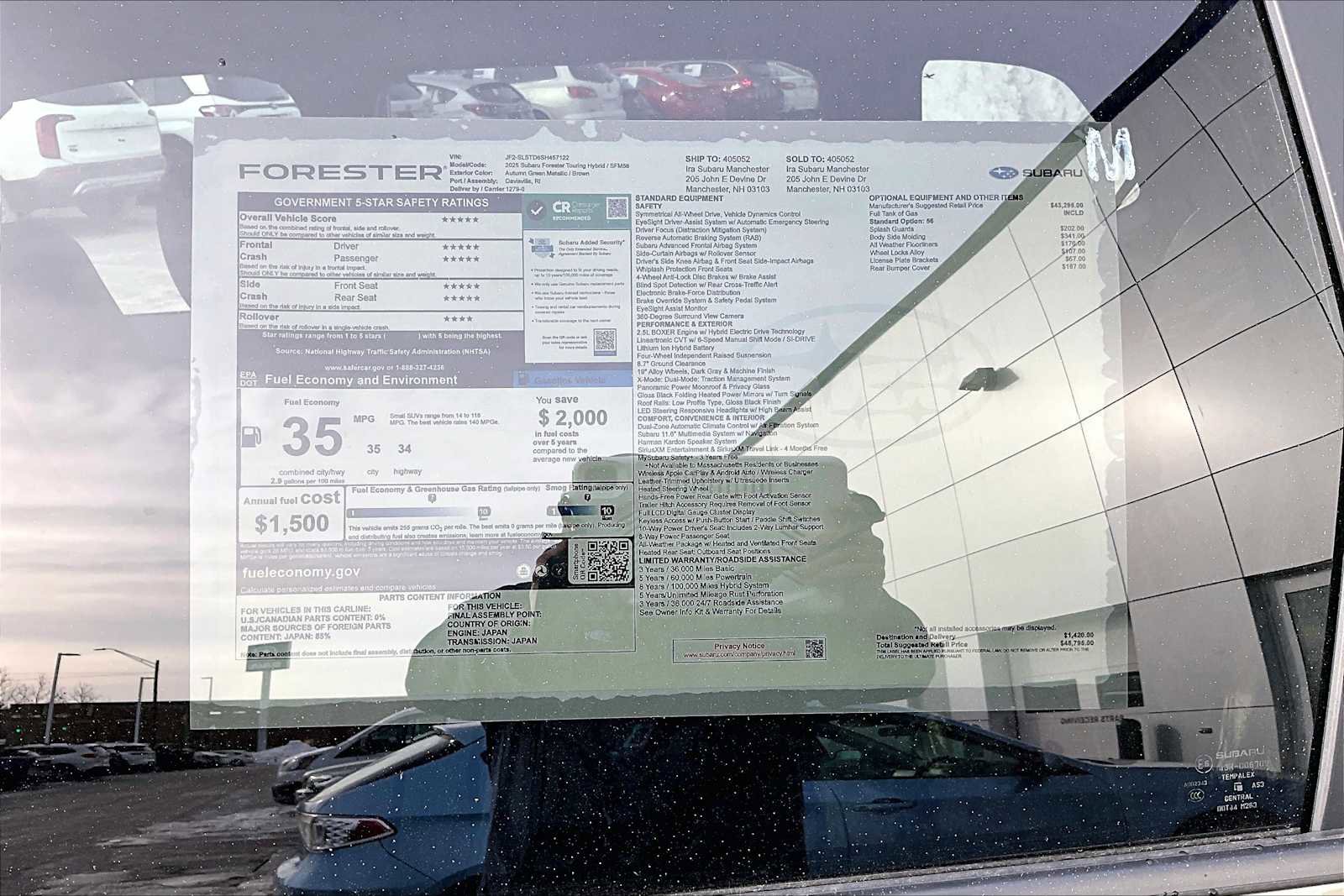 New 2025 Subaru Forester Touring image 19