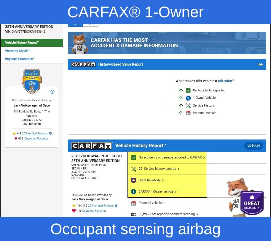 Used 2019 Volkswagen Jetta GLI image 10
