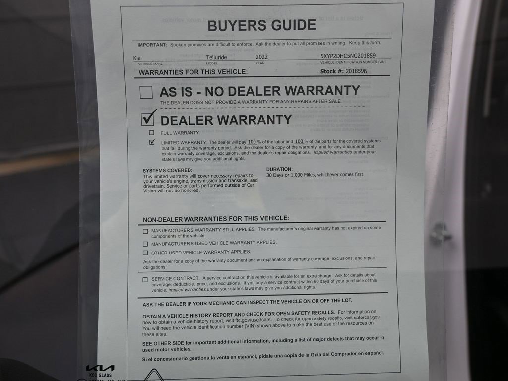 Used 2022 Kia Telluride LX image 38