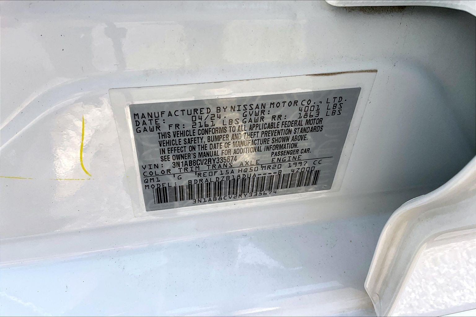 Used 2024 Nissan Sentra SV FWD image 36