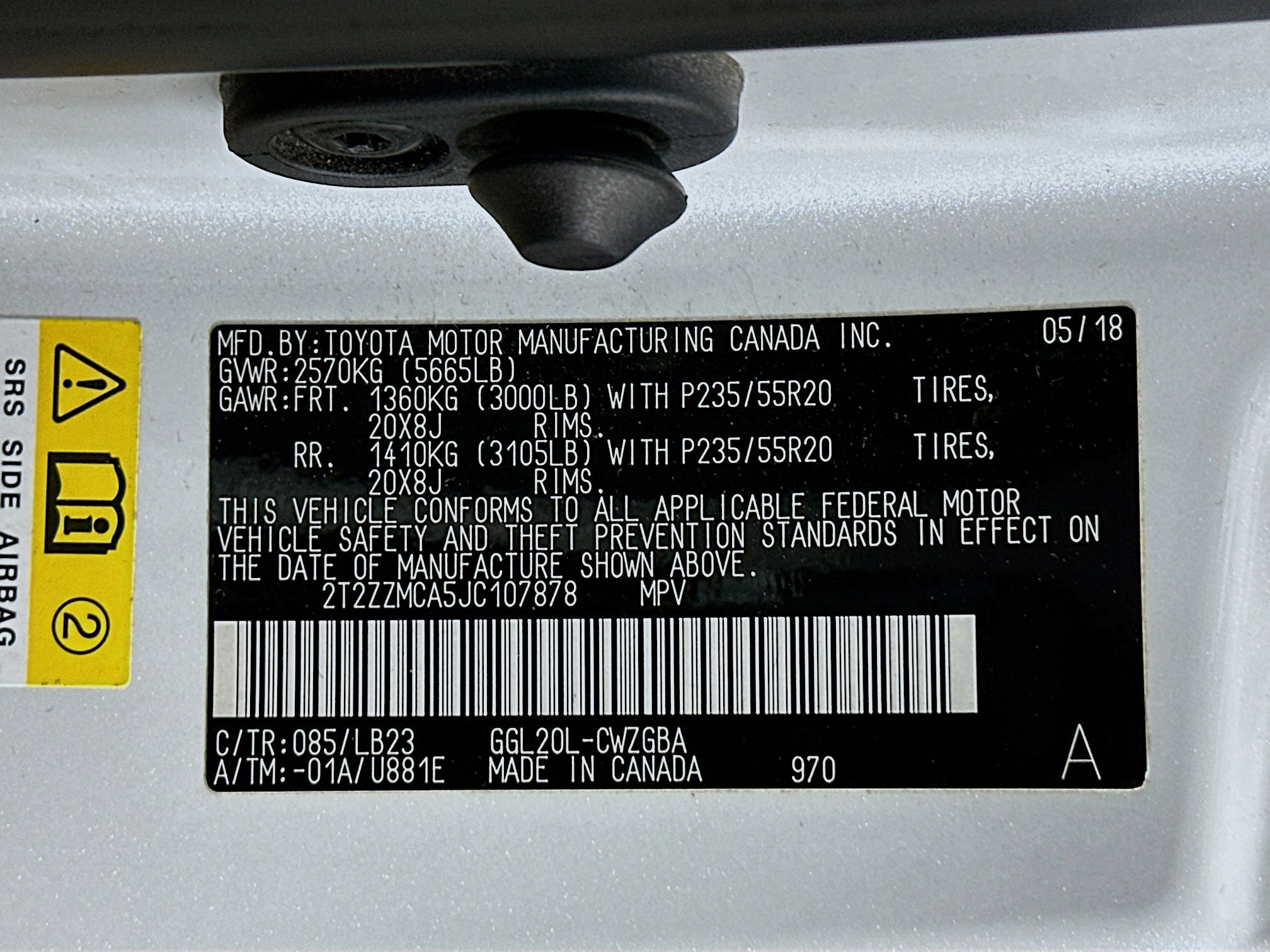 Used 2018 Lexus RX 350 FWD w/ Premium Package image 12
