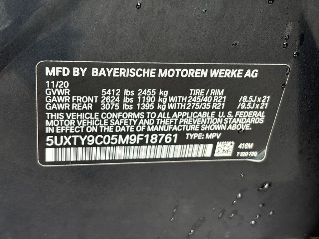 Used 2021 BMW X3 M40i w/ Executive Package image 36