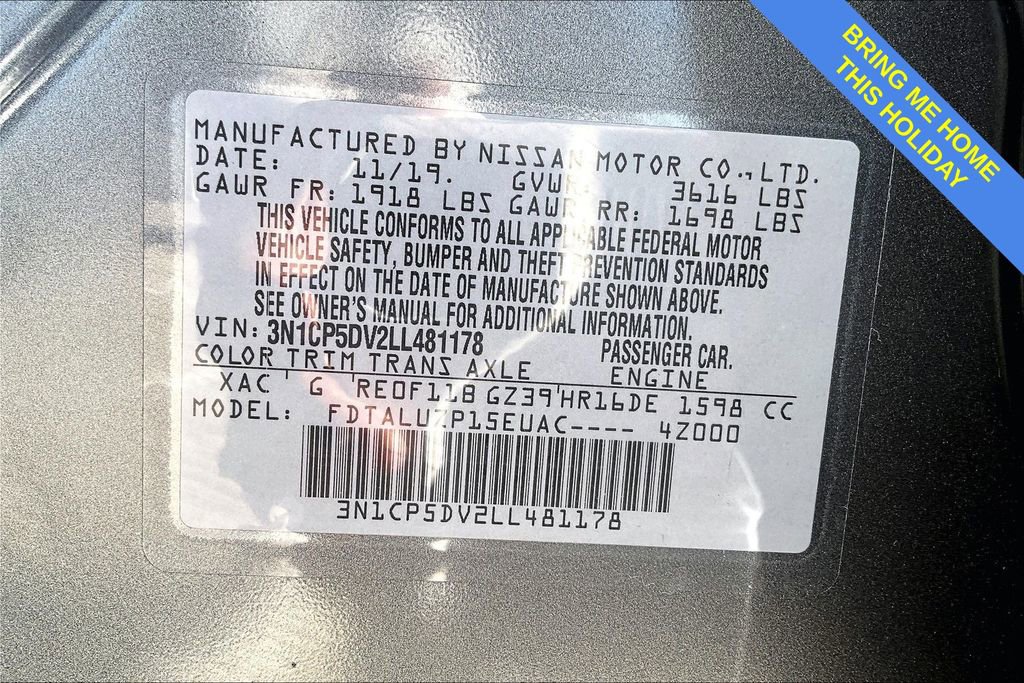 Used 2020 Nissan Kicks SR w/ SR Premium Package image 40