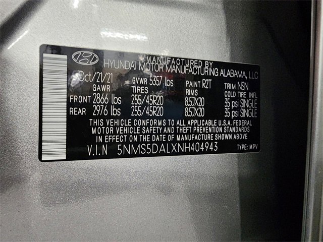 Used 2022 Hyundai Santa Fe Calligraphy image 31