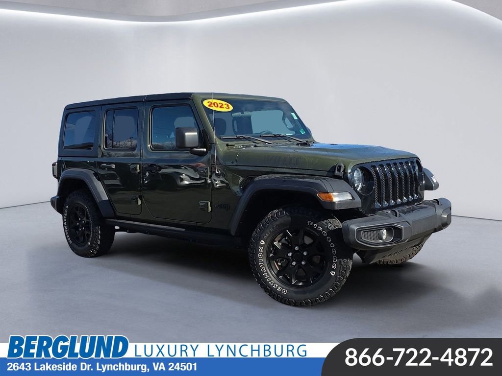 Used 2023 Jeep Wrangler Willys