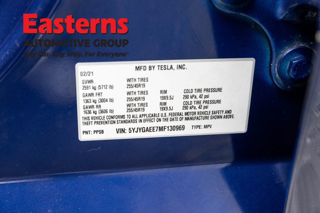 Used 2021 Tesla Model Y Long Range AWD/4WD image 30