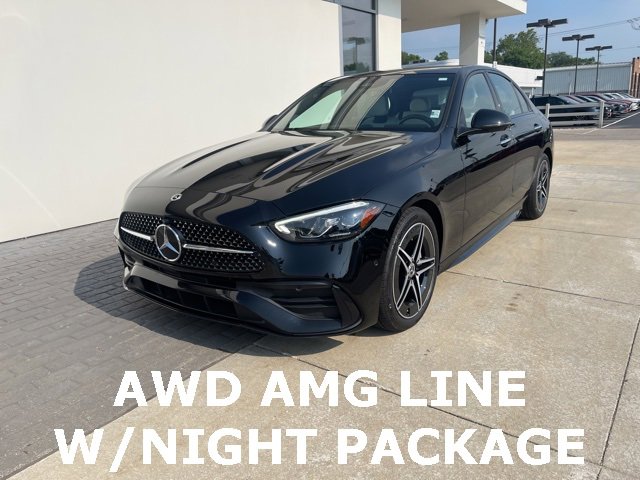 Used 2023 Mercedes-Benz C 300 4MATIC Sedan w/ AMG Line w/ Night Package