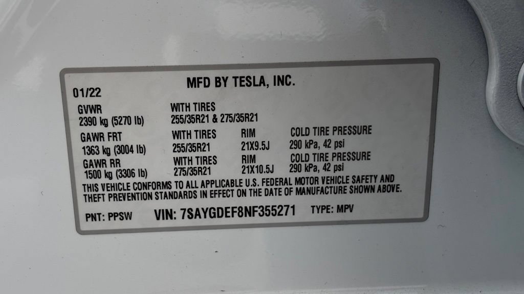 Used 2022 Tesla Model Y Performance AWD/4WD image 42