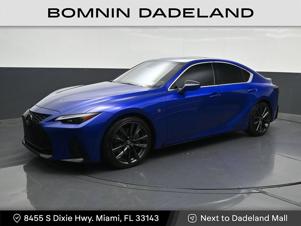 Used 2025 Lexus IS 350 F Sport w/ Accessory Package RWD image 1