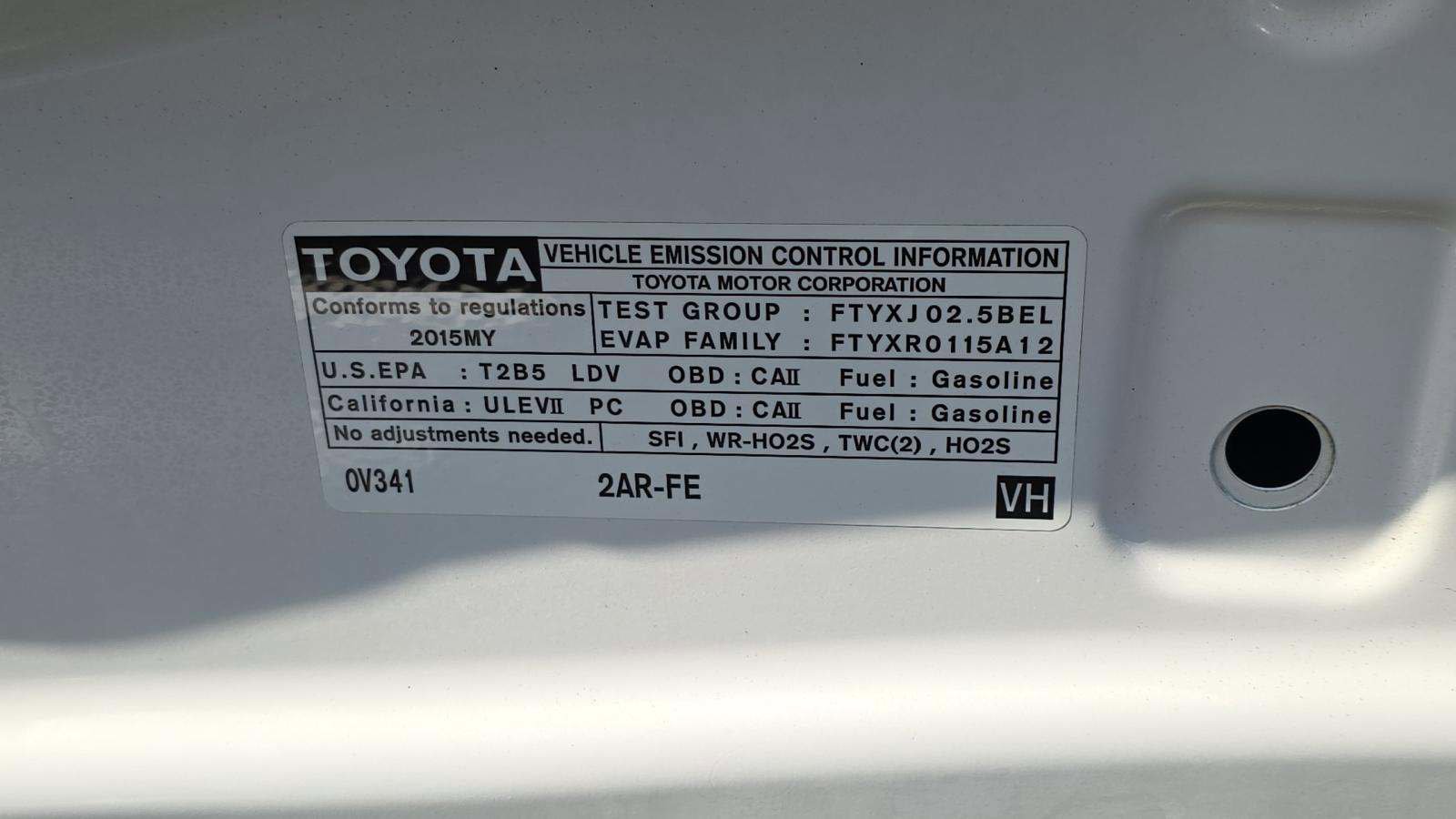 Used 2015 Toyota Camry XLE image 18