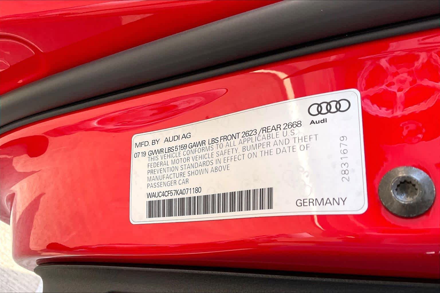 Used 2019 Audi S5 Prestige AWD/4WD image 34