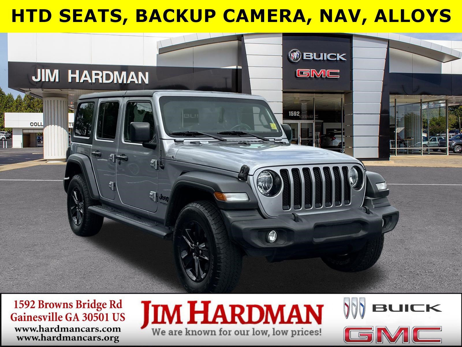 Used 2021 Jeep Wrangler Unlimited Sport AWD/4WD image 1
