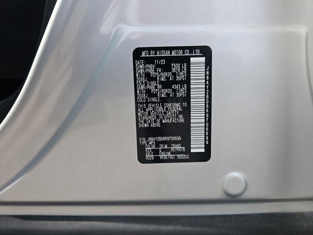 Used 2024 Nissan Armada SL AWD/4WD image 41