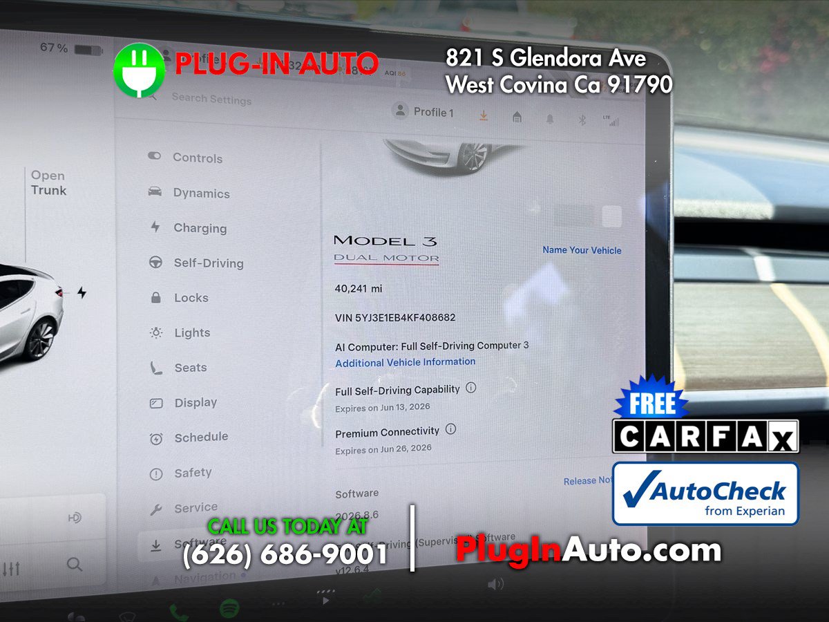 Used 2019 Tesla Model 3 Performance AWD/4WD image 31