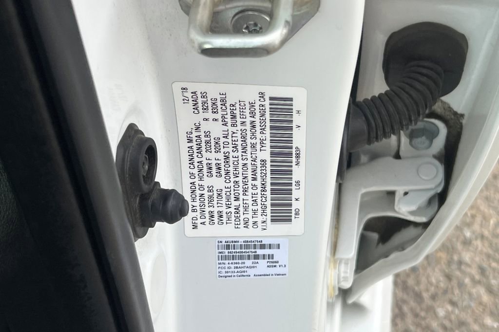 Used 2019 Honda Civic Sport image 30