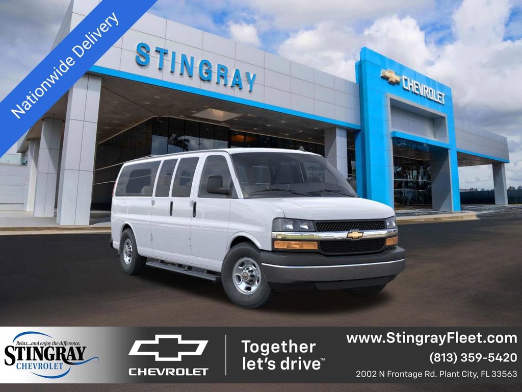 New 2024 Chevrolet Express 3500 LS w/ Chrome Appearance Package RWD image 1