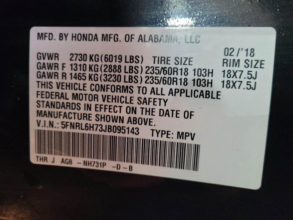 Used 2018 Honda Odyssey EX-L image 33