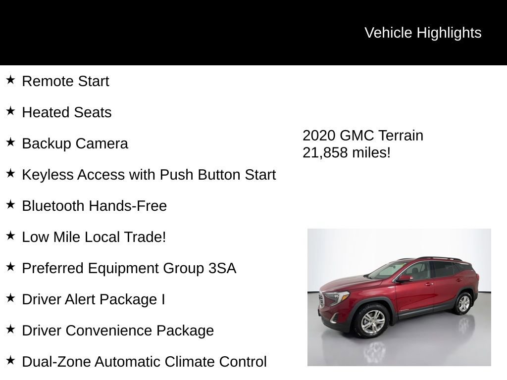 Used 2020 GMC Terrain SLE w/ Driver Convenience Package image 5