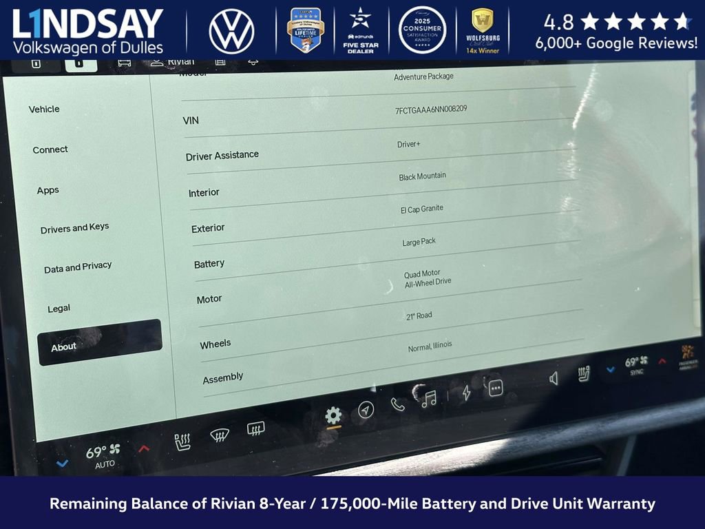 Used 2022 Rivian R1T Adventure image 23