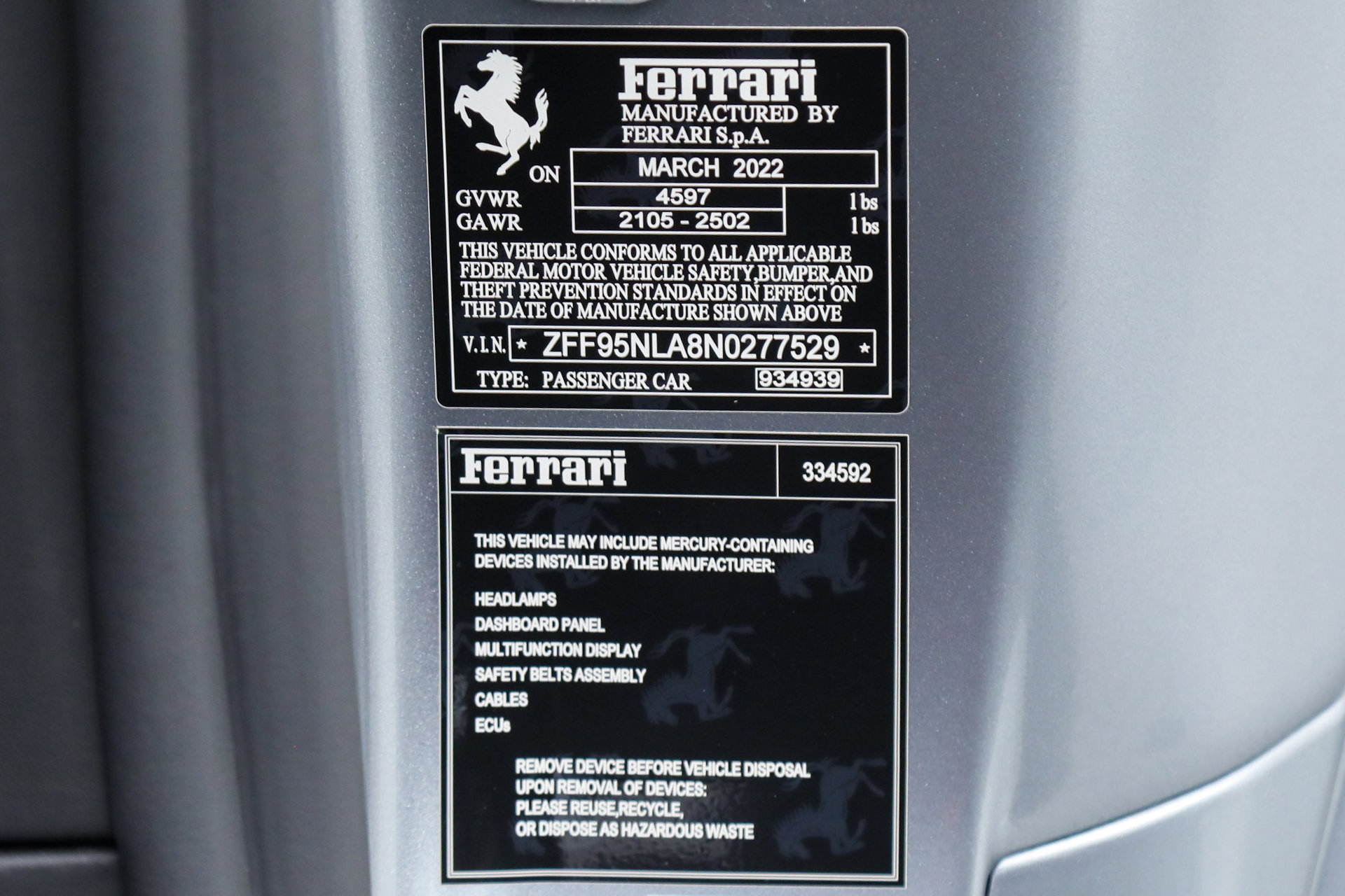 Certified 2022 Ferrari SF90 Stradale image 50