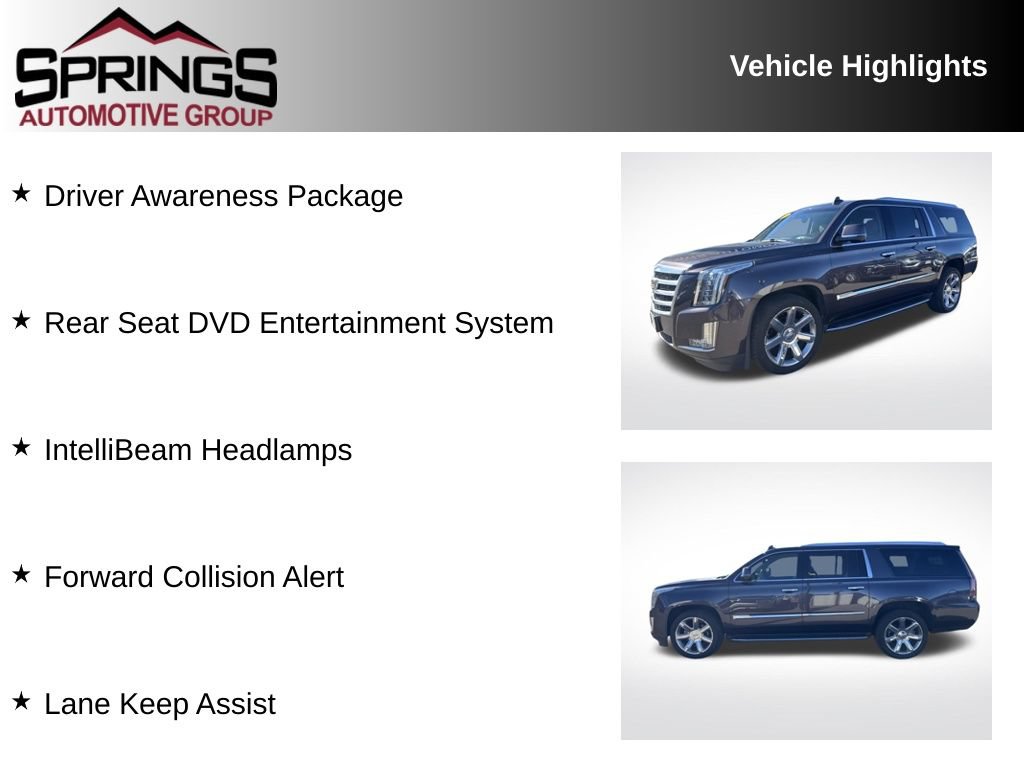 Used 2016 Cadillac Escalade ESV Luxury RWD video 2