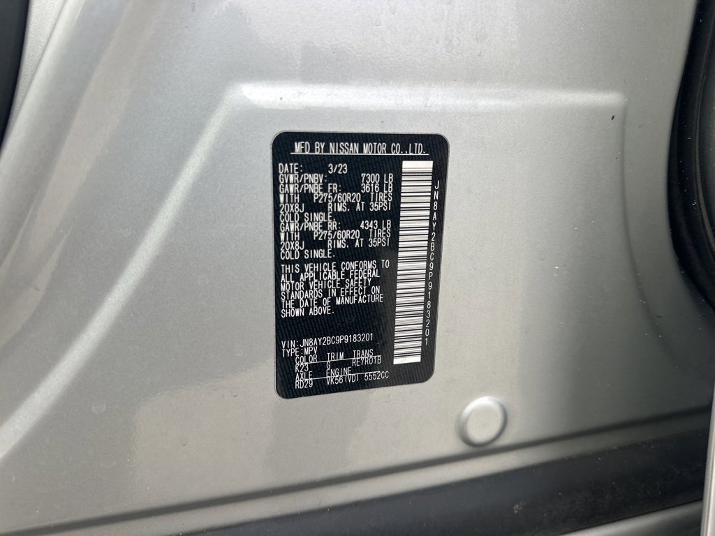 Used 2023 Nissan Armada SL image 40