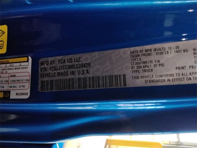 Used 2021 Jeep Gladiator Mojave w/ LED Lighting Group image 12