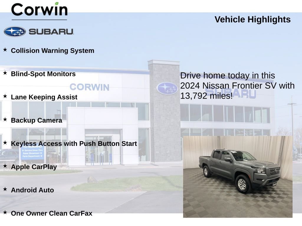 Used 2024 Nissan Frontier SV image 6