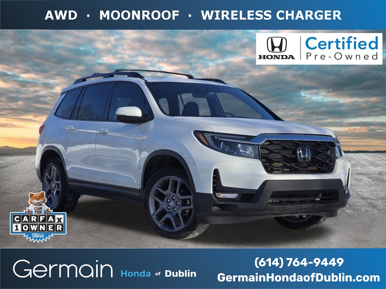 Certified 2023 Honda Passport EX-L image 1