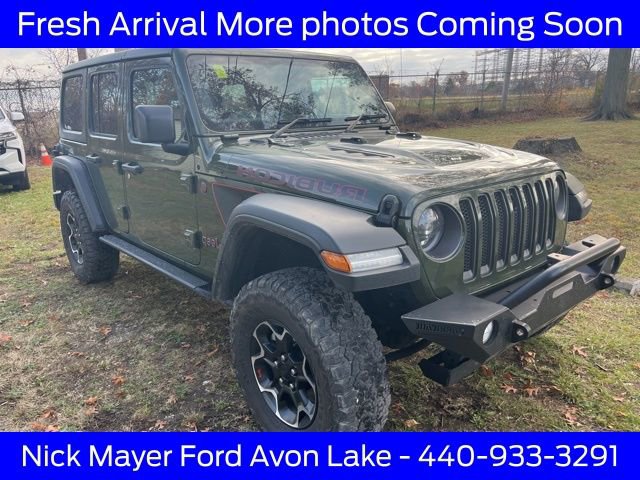 Used 2023 Jeep Wrangler Unlimited Rubicon w/ LED Lighting Group