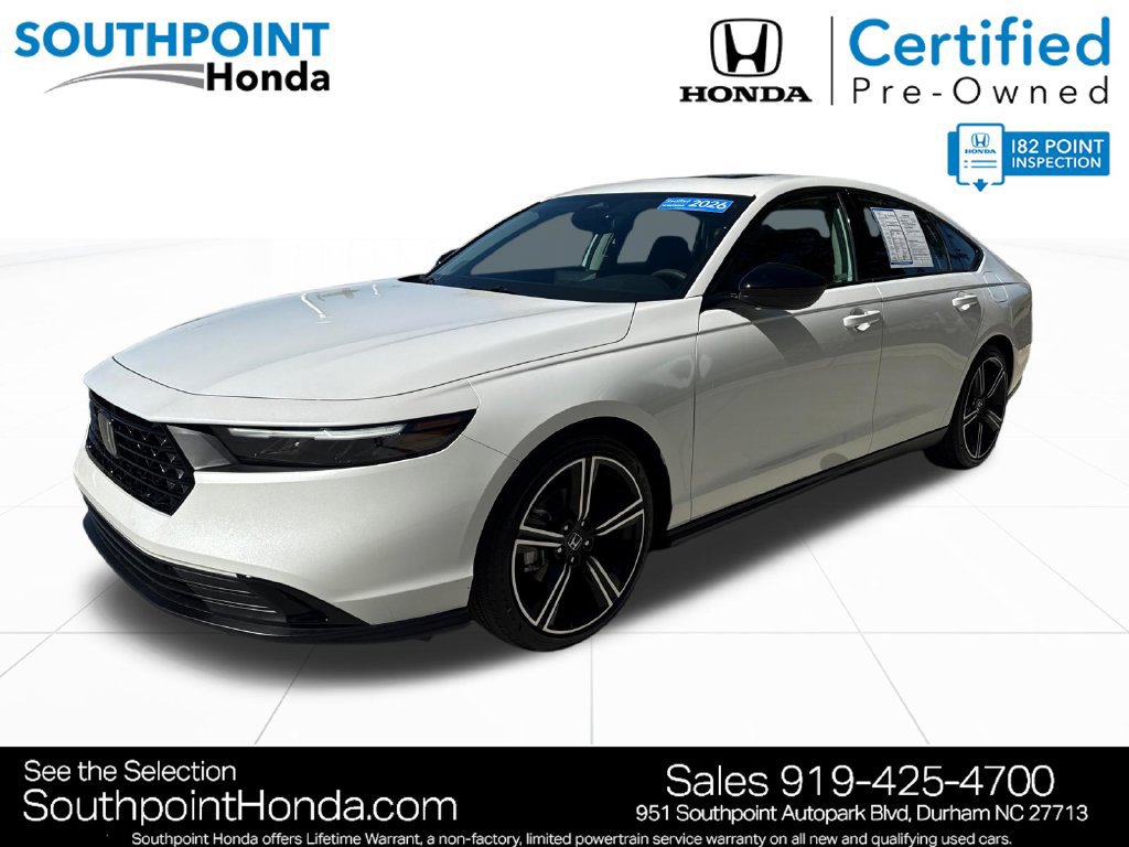 Certified 2026 Honda Accord SE image 3