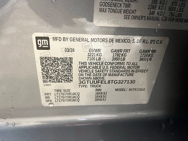 New 2026 GMC Sierra 1500 AT4X AWD/4WD image 30
