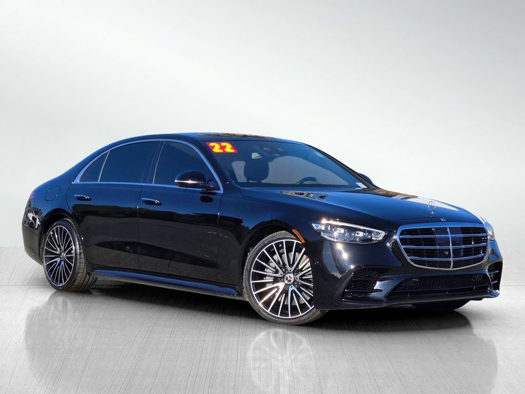 Used 2022 Mercedes-Benz S 580 4MATIC Sedan w/ AMG Line Package
