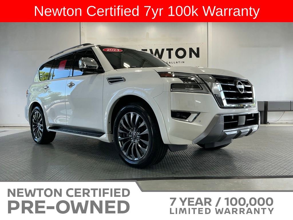 Used 2023 Nissan Armada Platinum w/ Captain's Chairs Package AWD/4WD image 34