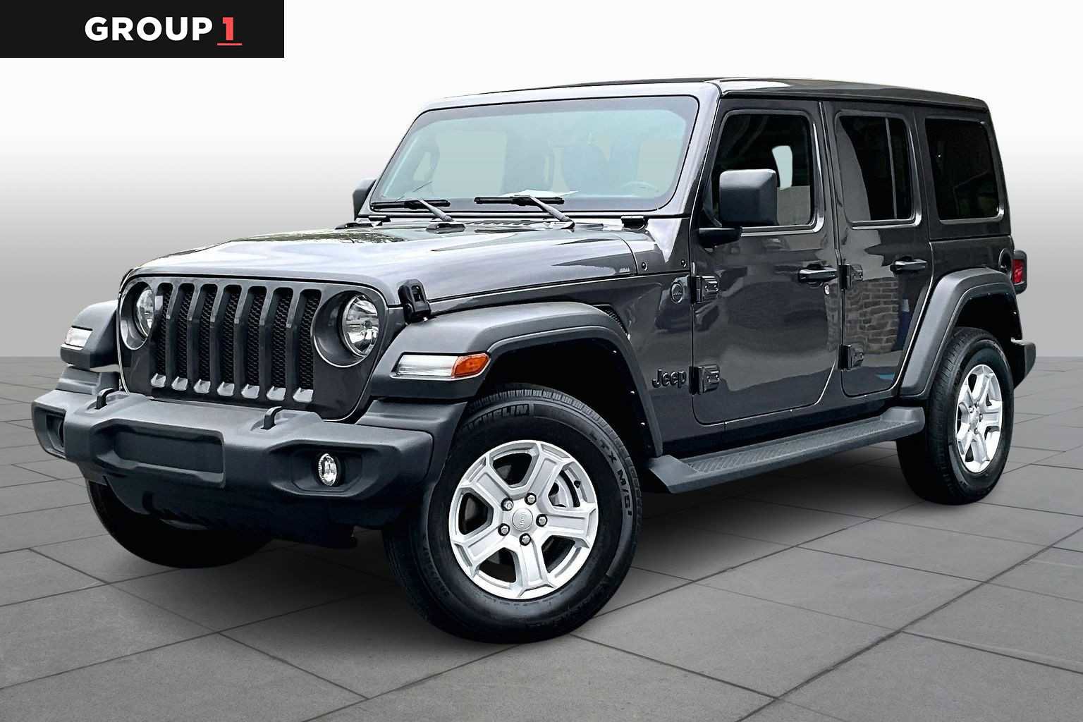 Used 2022 Jeep Wrangler Unlimited Sport w/ Sun And Sound Package image 1