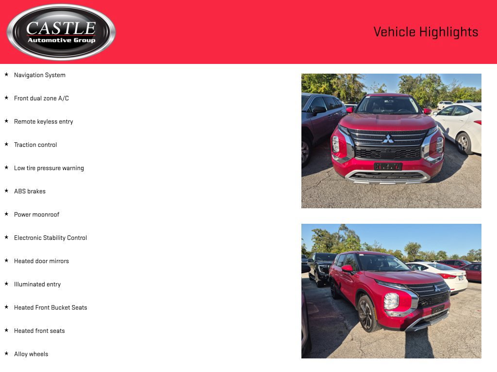 Used 2024 Mitsubishi Outlander Ralliart AWD/4WD image 3